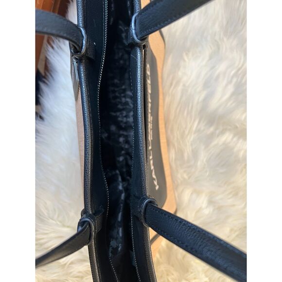 NWT Karl Lagerfeld Maybelle Straw Tote - Picture 1 of 6